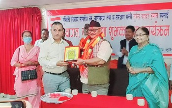 'वनमन्त्री भएपनि खेलकूददेखि टाढा छैन'