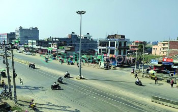 एमसीसीबीरुद्ध नेपाल बन्द, बाँकेमा एउटा सरकारी गाडी तोडफोड