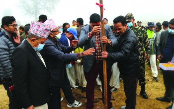 कोहलपुरस्थित महिला एकेडेमीको शिलान्यास