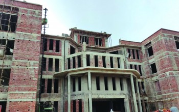 डुडुवा गाउँपालिकाको भवन निमार्ण तिब्र