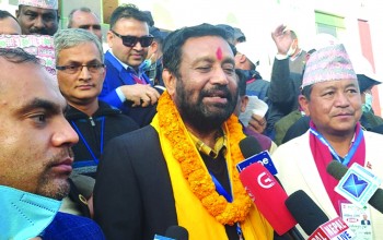 निधिद्वारा सभापतिमा उम्मेदवारी दर्ता