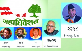 सभापतिका लागि दोस्रो चरणको निर्वाचन आजै हुने