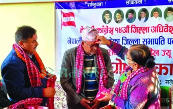 गौडेल समुहका पदाधिकारीको उम्मेदवारी घोषणा