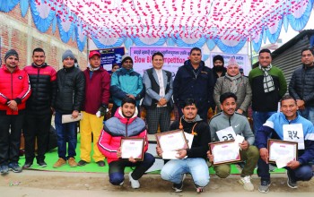 स्लो वाईक प्रतियोगिताको उपाधी कम्दीका राजुले पाए