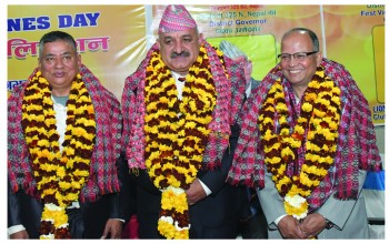 मेल्भिनको जन्मोत्सवमा डिष्ट्रिक गर्भनरको उम्मेदवारी घोषणा