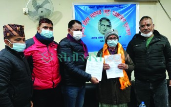 सूर्यनाथ गौतमको नाममा एक लाखको पत्रकारिता अक्षय कोष स्थापना