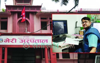 सरकारी अस्पतालमा रमाउँदैं मुटुरोग विशेषज्ञ डा. विकास