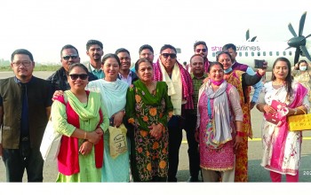 काँग्रेस नेता गिरीको निर्देशन ‘घर–घर जाउँ, काँग्रेस जिताऔं’
