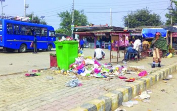 नगरमा फोहर थुप्रिएपछि डम्पिङ्ग क्षेत्र खोज्दै कोहलपुर