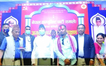 नेपालगन्ज आएर ओलीले नेकपा एस बाँकेको पिल्लर भत्काए