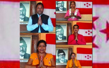 नेपालगन्ज ९ मा ‘गुड्ड’ सहित सबै उम्मेदवार मतदाताका घरघरमा