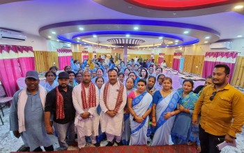 नेपालगन्जका महिला स्वास्थ्य स्वयमसेविकाद्वारा नगरप्रमुख विष्ट र उपप्रमुख राइलाई सहयोगको प्रतिबद्धता