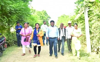 खजुरामा गठबन्धनको उत्साहजनक संयुक्त प्रचार