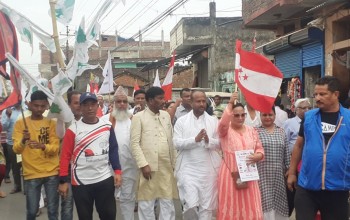 नेपालगन्ज वडा नम्बर ५ का मतदाताले भने–‘हाम्रो भोट प्रशान्तलाई’