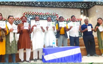 प्रतिवद्धता पत्रलाई टेकेर काम गर्ने गठबन्धनका साझा उम्मेदवार विष्ट र राईको जोड