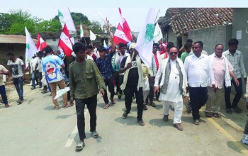 जानकीमा काँग्रेसको घरदैलोमा उत्साहजनक सहभागिता