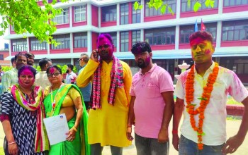 निर्वाचनको मुखमा राप्रपा नेपाल प्रवेश गरेका वडाअध्यक्ष सुरेन्द्रलाई राप्रपाका रजनीशले ६४२ मतान्तरले हराए