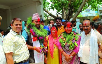 जिसस बाँकेको प्रमुखमा फराकिलो मतान्तरले काँग्रेसका चौधरी विजयी