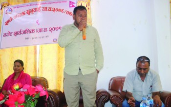 सकारात्मक सोँच र सल्लाहको सधै अपेक्षा : नगर प्रमुख दीपेश