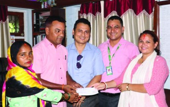 बास नेपालद्वारा क्यान्सर पीडितलाई सहयोग