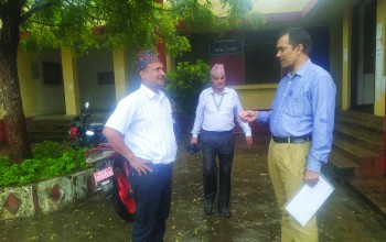 छात्राबासलाई पूर्णता दिन नगर प्रमुख विष्टको अग्रसरता