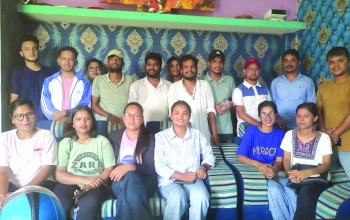 आचार्यको अध्यक्षतामा क्रियाशिल पत्रकार समुह पुर्नगठन
