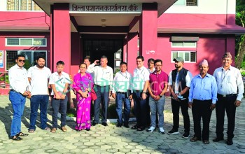 संसदीय समितिको बाँकेका विभिन्न कार्यालय प्रमुखसंग छलफल