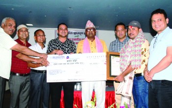 पत्रकार डाँगी ‘किरण प्रतिभा पत्रकारिता पुरस्कार–२०७९’ बाट पुरस्कृत