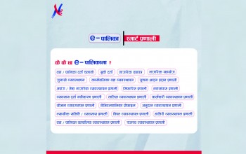 ई–पालिकाको पहिलो भर्सन सार्वजनिक