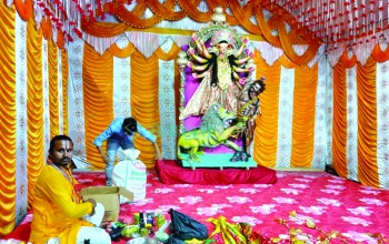 बडादशैं : घरघरमा घटस्थापना, चोक–चोकमा दुर्गामूर्ति