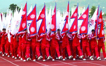 नवौँ राष्ट्रिय खेलकुद : समुद्घाटनका अवसरमा मार्चपास र सांस्कृतिक कार्यक्रम