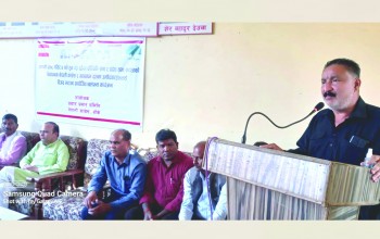 सबै कुरा थाँती राखेर काँग्रेस जिताउन सहमहामन्त्री राठौरको आह्वान