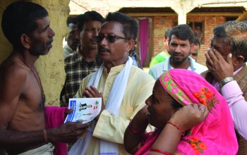 काँग्रेससहित गठबन्धनका उम्मेदवार सुदीपको पक्षमा डुडुवाबासी
