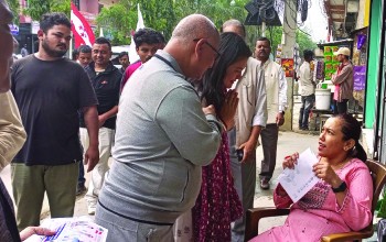 ‘देशलाई बचाउने पार्टी काँग्रेस हो, काँग्रेस उम्मेदवारलाई हाम्रो भोट’
