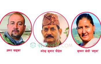 बाँके –१ ‘क’ : माओबादीकी ‘नमुना’ पुनः निर्वाचित
