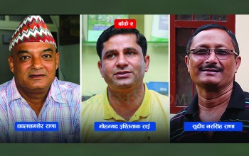दुई राणाले साँघुरो पारिदिएको चुनावी मैदानमा इस्तियाकको संघर्ष