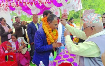 बाँके–१ मा बलियो बन्दै सूर्य ढकाल