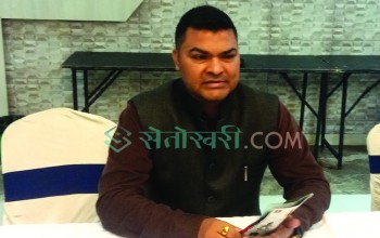 मतदाता प्रभावित पार्न इस्तियाक राईले झुटो प्रचार गरेको दीपक बर्माको आरोप