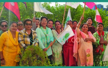 आफ्ना उम्मेदवार जिताउन काँग्रेसका महिला नेतृ सक्रिय