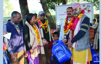 नरैनापुरलाई शैक्षिक हब बनाउने अध्यक्ष शाहको प्रतिबद्धता