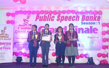 पब्लिक स्पिच बाँके, सिजन १ को उपाधी कृतिलाई