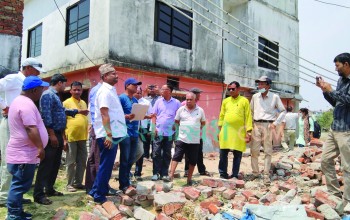 सार्वजनिक जग्गा हडप्न नपाएपछि मलाई विवादमा तानियो : वडाअध्यक्ष रिजाल