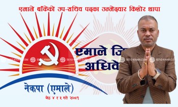 एमाले बाँकेको अधिवेशन : किशोर थापाले उप–सचिव पदमा किन दिँदैछन् उम्मेदवारी ?