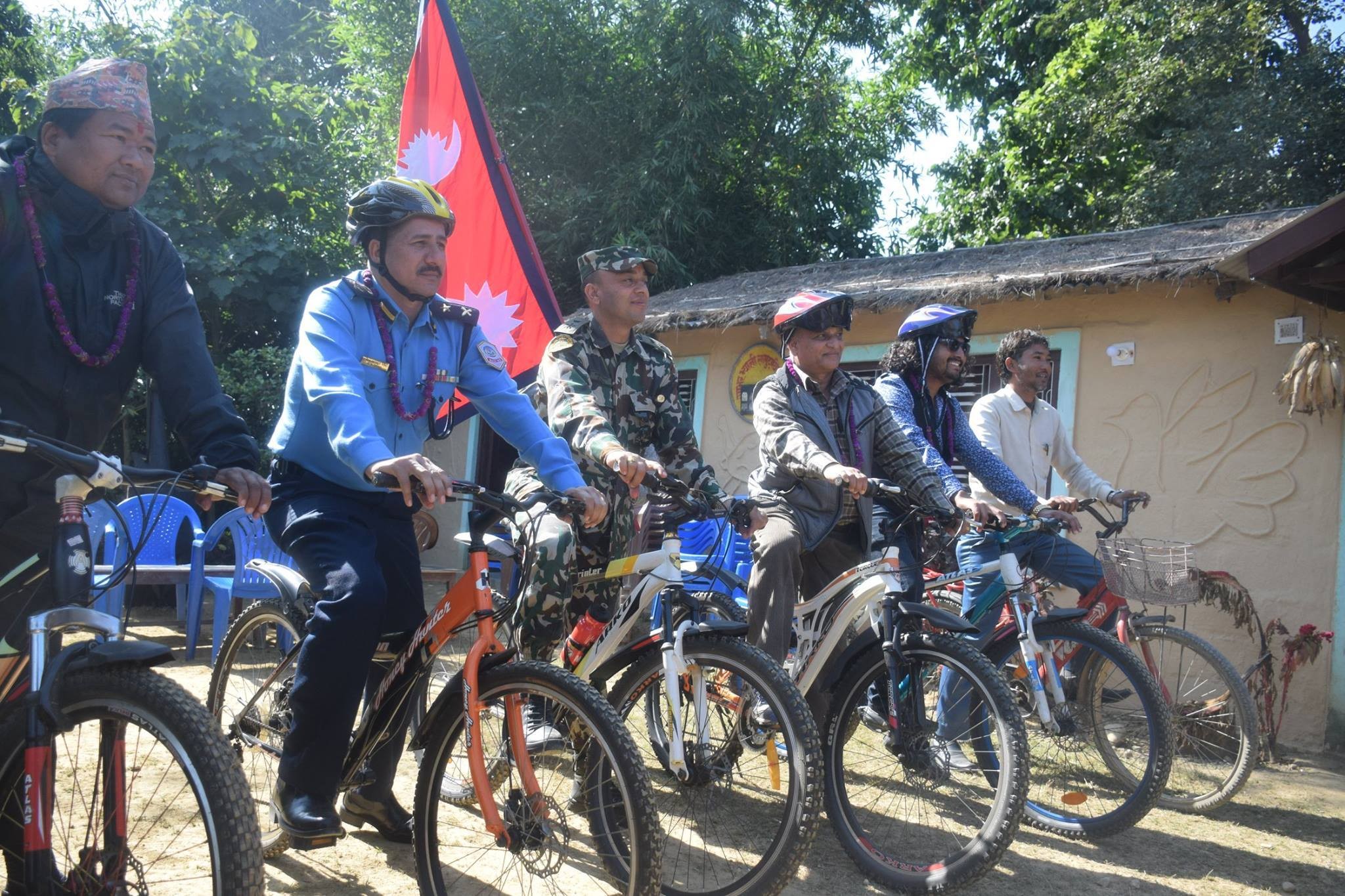 साईक्लिङ रुट निमार्ण योजाना