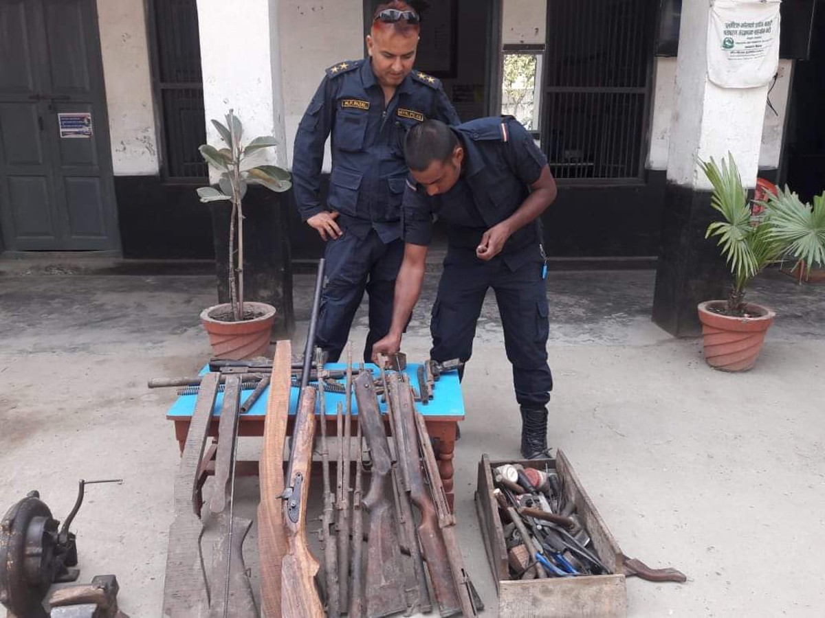 नेपालगन्जमै भेटियो हतियार बनाउने कारखाना !