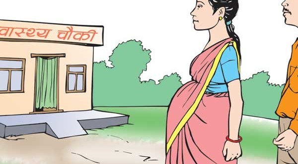 पेटभित्रै बच्चाको मृत्युपछि आमाको उद्धार