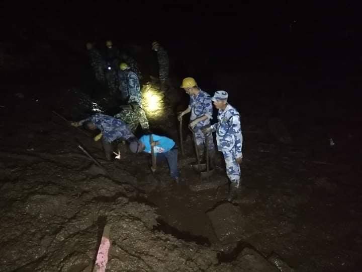 पर्वतमा पहिरोः मर्नेको संख्या पाँच पुग्यो, चारजना बेपत्ता