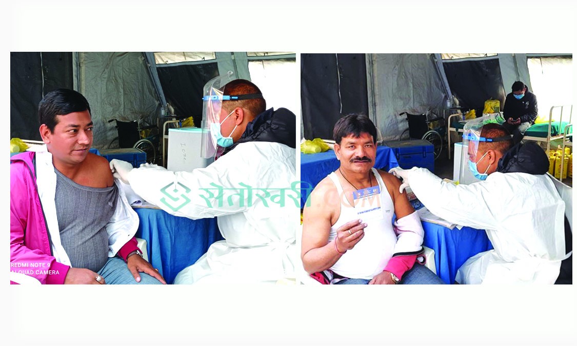 कोरोना विरुद्धको पहिलो खोप लगाएकालाई दोस्रो खोप लगाउन आग्रह
