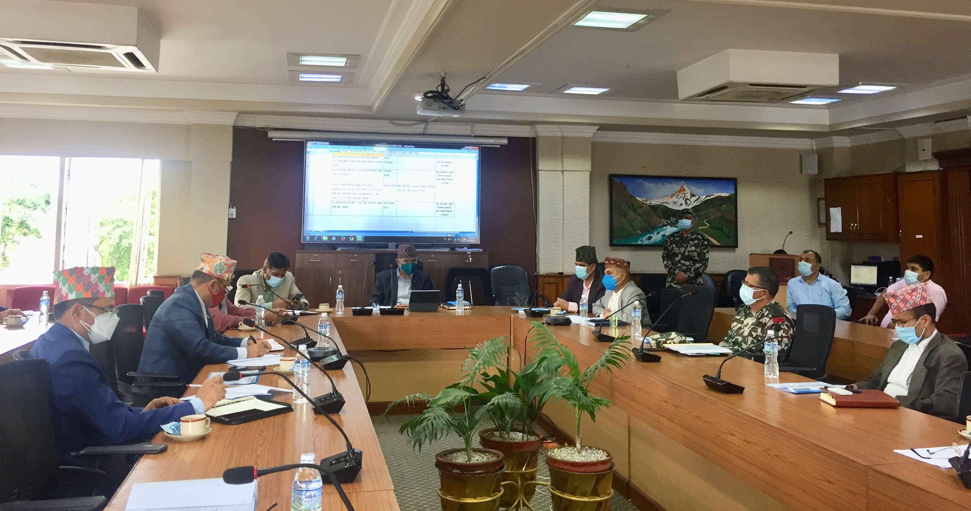 २४ जिल्लामा विद्युत प्रसारण लाइन निर्माणमा समस्या समाधान गर्न कार्यदल गठन गर्ने निर्णय