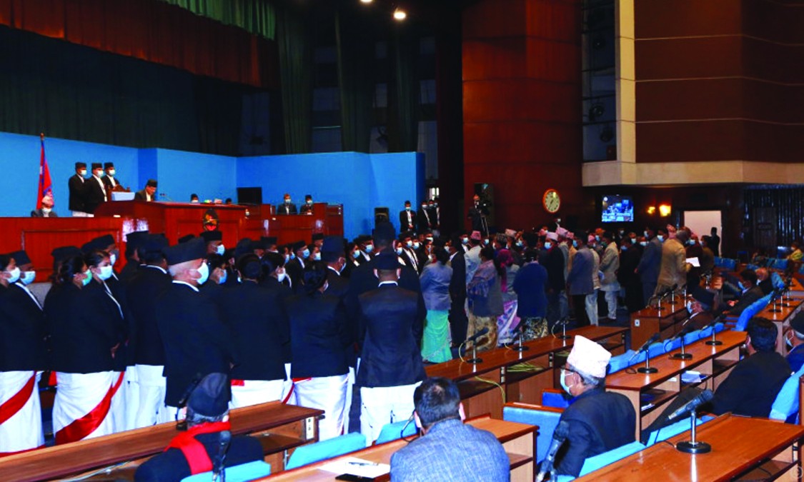 एमालेले प्रतिनिधि सभामा विरोध गर्न थालेको १६२ दिन पुग्यो